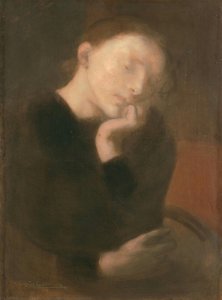 Meditation — Eugène Anatole Carrière