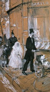 First Communion Day — Henri De Toulouse-lautrec