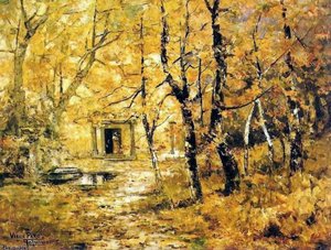 Vieux Parc, Paris — Antonio Parreiras, Impressionism