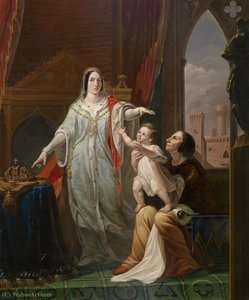 The royal fate of Prince Frederick II of Swabia in childhood