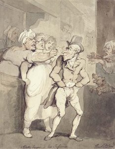 A Petty Fogger Or Low Informer — Thomas Rowlandson