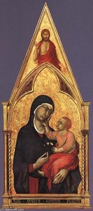 Boston Polyptych (detail) — Simone Martini