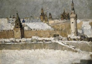 Kremlin In Winter — Ilya Ivanovich Mashkov