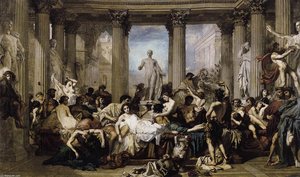 Romans Of The Decadence — Thomas Couture, Academic Art