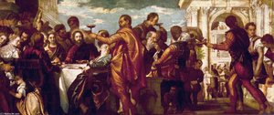 Marriage At Cana — Paolo Veronese, Mannerism