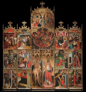 Altarpiece Of Saint Michael And Saint Peter — Jaume Cirera I Alomar, Gothic Style