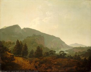 An Italian Landscape — Joseph Wright Of Derby