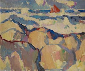 The Red Sail — John Duncan Fergusson
