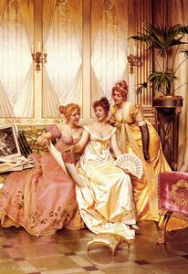 The Three Connoisseurs — Charles Joseph Frédéric Soulacroix