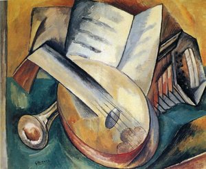 Still Life With Musical Instruments — Georges Braque