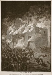Fall Of The Alamo — Alfred Rudolph Waud