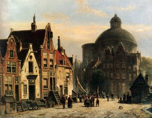 De Lutherse Kerk Amsterdam — Willem Koekkoek