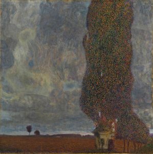 The Large Poplar Tree Ii (coming Storm) — Gustav Klimt