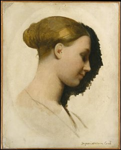 Madame Edmond Cavé (marie-élisabeth Blavot, Born 1810) — Jean-auguste-dominique Ingres