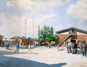 Ruhleben Prison Camp 'trafalgar Square' — Nico Jungman