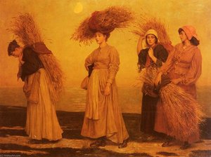 Home From Gleaning — Valentine Cameron Prinsep