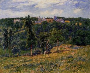 Village Near Clohars — Henri Moret