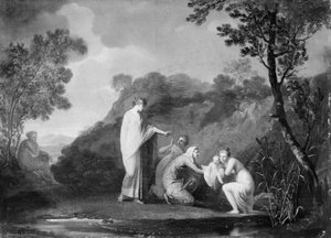 The Finding Of The Infant Moses — Nicolai Abraham Abildgaard