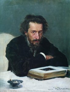 Portrait Of Composer And Journalist Pavel Ivanovich Blaramberg. — Ilya Yefimovich Repin