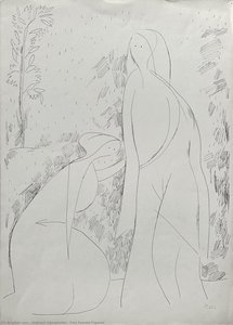 Two Female Figures — Hryhorii Havrylenko