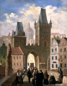 Procession On The Karlsbrücke — Jules Worms