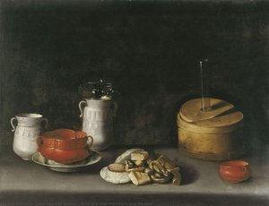 Still Life With Porcelain And Sweets — Juan Van Der Hamen