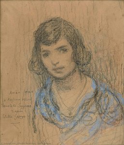 Estelle George — Edmond Aman-jean