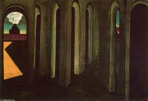 The Troubled Journey — Giorgio De Chirico, Surrealism