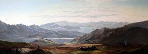 Mountain Scene, Wales ( ) — Charles Robert Leslie