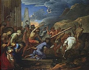 Le portement de croix