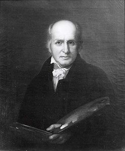 Charles Willson Peale In The Character Of An Artist, (painting) — Mary Jane Peale, Neoclassicism