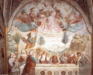 Assumption Of The Virgin — Benozzo Gozzoli