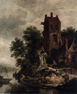 The Pigeon House — Roelof Jansz Van Vries, Dutch Golden Age