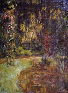 Water-lily Pond At Giverny — Claude Monet, Impressionism