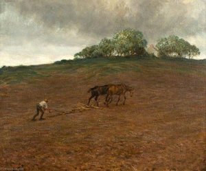 Ploughing — Brian Hatton
