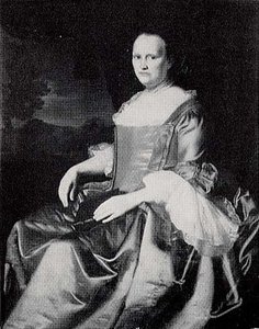 Elizabeth Allen Stevens, (painting) — John Singleton Copley