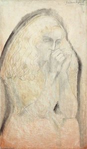 Study For Lisa (hands To Face) — Barbara Hepworth