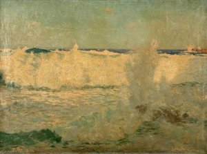 The Wave, St Ives, Cornwall — Albert Julius Olsson