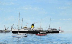'st Helier' (mailboat, One Funnel) — Charles William Hartnett