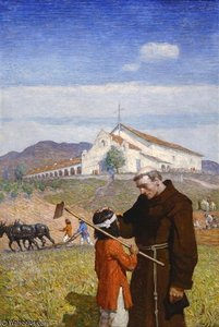 A California Mission — N.c. Wyeth