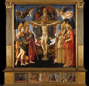 Santa Trinità Altarpiece — Francesco Di Stefano Pesellino, Renaissance Art