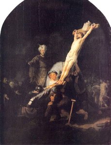Resandet Av Korset Monaco, Alte Pinakothek — Rembrandt Van Rijn, Baroque
