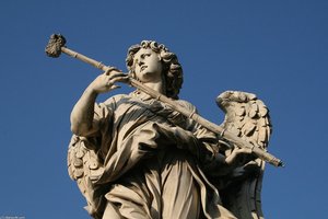 Angel Bearing A Sponge