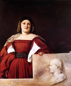Portrait Of A Woman (la Schiavona) — Titian