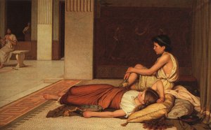After The Dance — John William Waterhouse