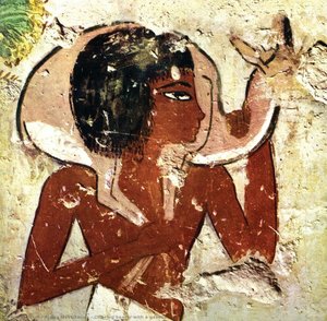 Offering Bearer With A Gazelle — Arpag Mekhitarian