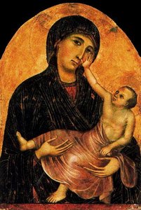 Virgen Con El Niño 1 — Duccio Di Buoninsegna