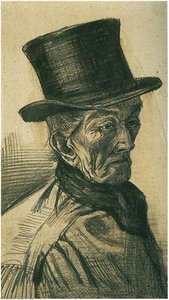 Man With Top Hat — Vincent Willem Van Gogh