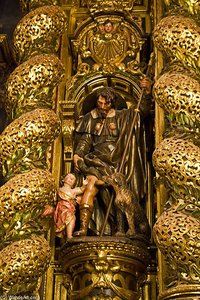 Saint Roch, Hospital De La Caridad — Pedro Roldán