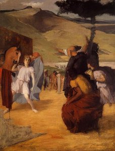 Alexander And Bucephalus — Edgar Degas